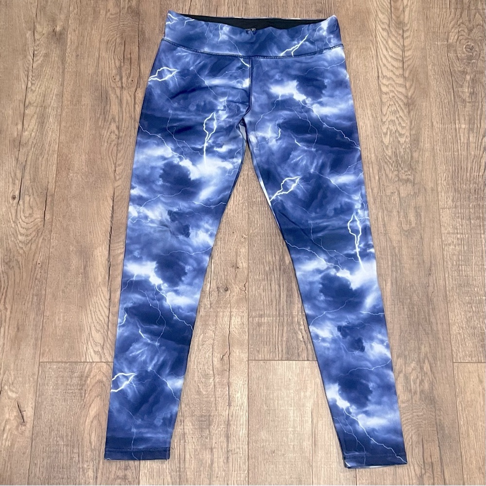 ENERGIE | lightning sky pattern yoga pants/tights/leggings